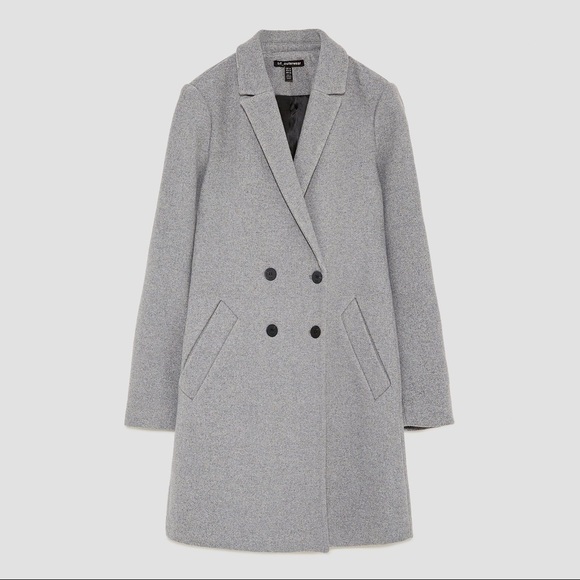 Zara Jackets & Blazers - Zara TRF Tomboy Coat in Gray